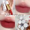 MYG Glamour Hall Waterproof Matte Lipstick: Long-Lasting, Non-Stick, Moisturizing, Sweat-Proof, Enhances Complexion - Little White Tube