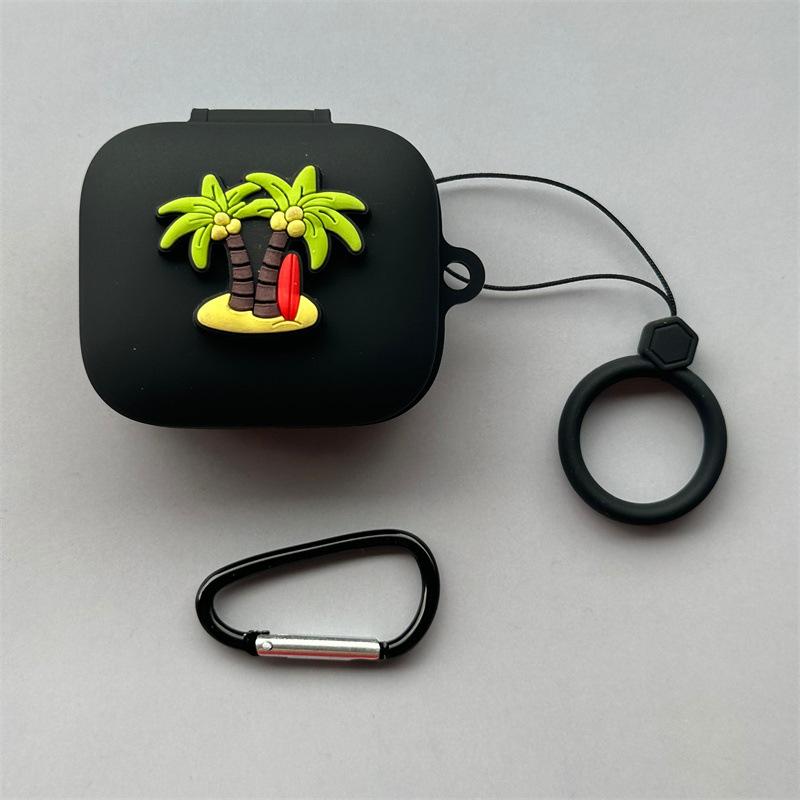 For Soundcore C10i Wireless Bluetooth Headset Case Butterfly Silicone Fashion Soft Case