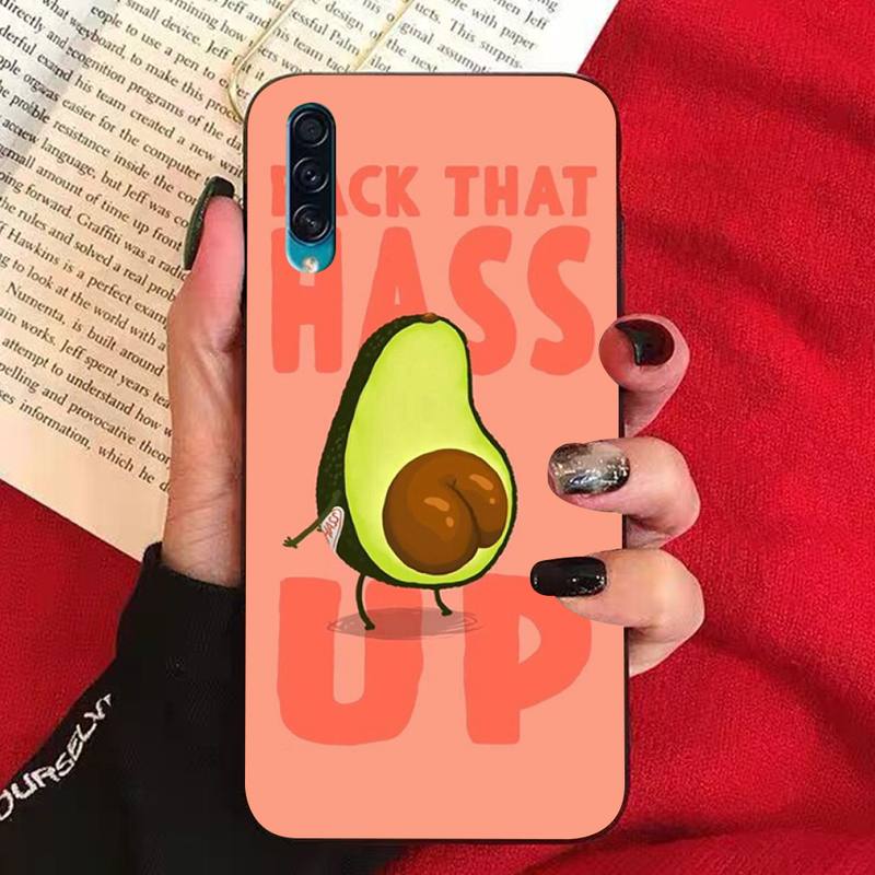 Avocado Aesthetic Phone Case for Samsung A51 01 50 71 21S 70 31 40 30 10 20 S E 11 91 A7 A8 2018