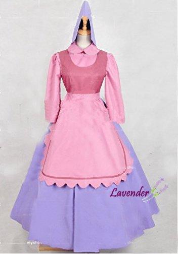 

[Косплей] [Лаванда] Золушка, Сьюзи, Перла, Розовый костюм для косплея, Мероприятие, Хэллоуин, Рождество, Школьный фестиваль, Женский LL