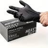 100 PCS Thickened Waterproof Nitrile Gloves - 9" Wear-resistant, Food-grade, Disposable Household Gloves