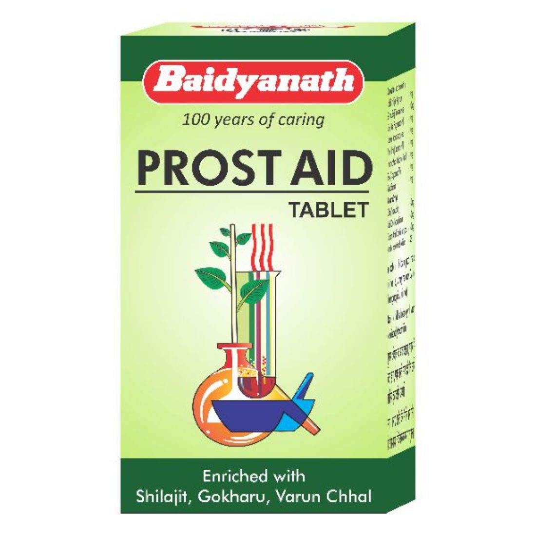 

Baidyanath Asli Ayurved Prostaid 50 Tablets Herbo-Mineral Urinary Health Support Formula