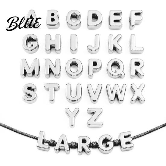 Bulk Letter Beads for Party Favors 26Pcs A to Z Acrylic Alphabet Beads Chunky Large Crafting Accessories Luggage Tags Colorful DIY Keychains