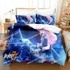 Honkai Impact 3rd Bedding Set Printed Duvet Cover Sheet Pillowcase Soft Quilt Cover Full Queen King Size 3D Print Kawaii Anime