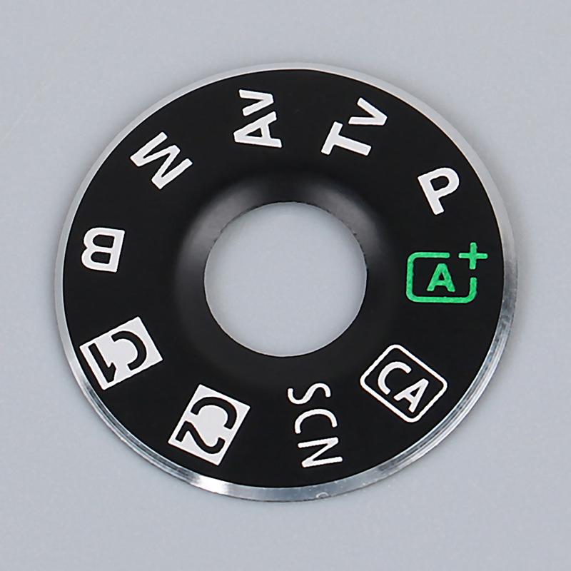 New Top Cover Button Mode Dial For 6D+3M Glue Camera Repair Parts Dial Turntable
