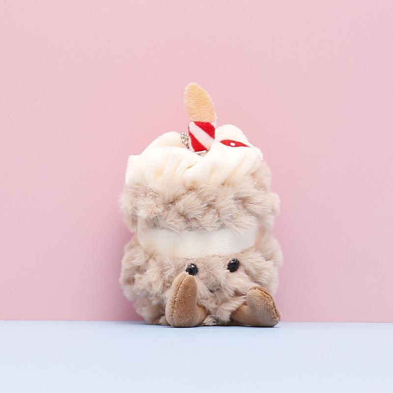 

Lovely Birthday Cake Plush Toy In Multiple Color Great Children Birthdays Gift коричневый