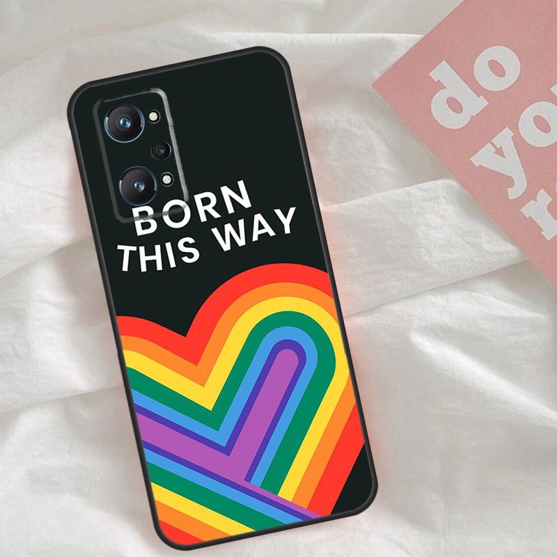 Gay Lesbian LGBT Rainbow Pride Case For Realme GT7 Pro GT6 C75 C65 C67 C61 C53 C55 C51 C35 C63 C71 15 11 12 13 14 Pro Plus