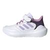 adidas Tensaur Run 3.0 Fashionable Versatile Low-Top Kids Casual Shoes Kids Sneakers White Powder-Plum Soft-Purple JR6082