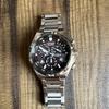 Used CITIZEN Citizen ATESSA Eco Drive Radio Solar Operating Item ATP53-2702 Men's Watch