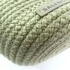 BALENCIAGA Shoulder Bag Ibiza Small Basket bag khaki Women 695612 Used