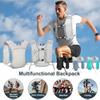Running Water Bottle Storage Vest Lightweight Running Vest Reflective Hydration Water Chest Pack With Phone Holder