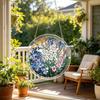 Acrylic Puzzle Suncatcher, Stained Glass Window Hanging Ornaments, DIY Jigsaw Puzzle Sun Catcher Kit for Home, Garden Decor, Gift for Women,