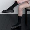 Frill Top Middle Socks_2COL (L251MSC030)