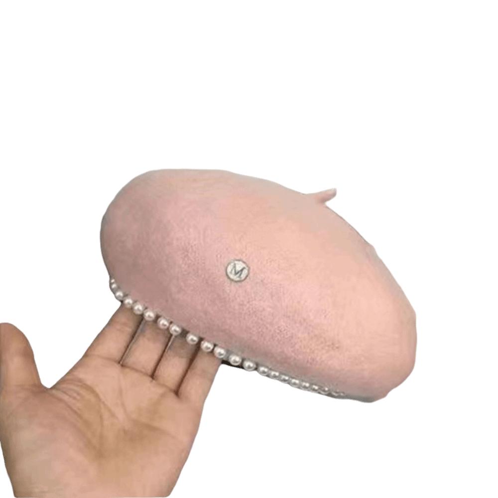 Warm Plain Cap Retro French Artist Hat Fashion Winter Wool Berets Hat for Women