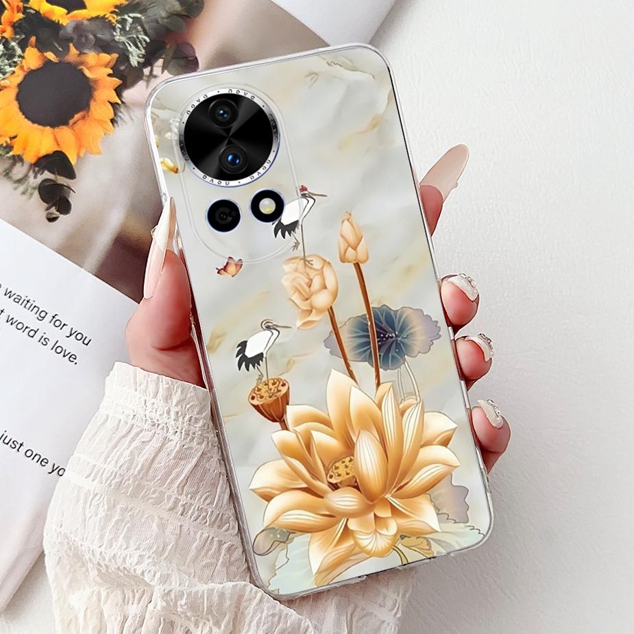 Für Huawei Nova 13 Hülle Nova12 BLK-AL00 Neue Luxus Bemalte Abdeckung Weiche Silikon Handyhülle Für Huawei Nova 12 Pro Nova13 Pro Taschen