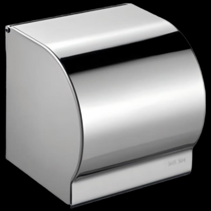 Stainless Steel Wall-Mounted Roll Paper Holder