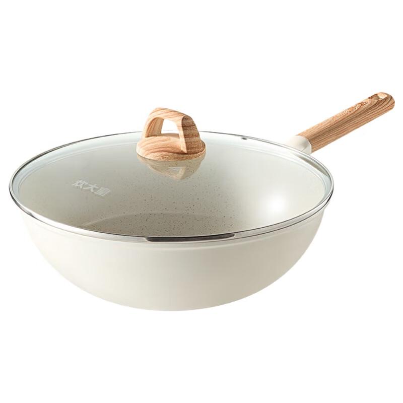

COOKER KING 32cm Non-Stick Flat Bottom Wok