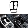Piano Black Center Gear Shift Panel Cover Trim For Jeep Grand Cherokee 2016-2018