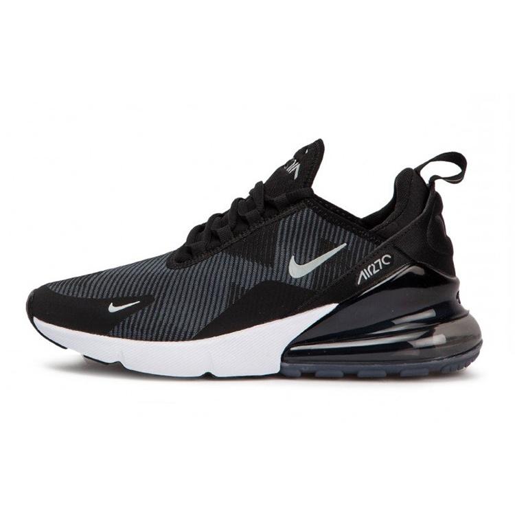 (GS) Nike Air Max 270 Knit Jacquard Black Kids AR0301-008 EU 36.5