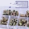 70pcs Hex Socket Threaded Insert Nuts Assortment Kit Screw in Nut Inserts  Woodworking