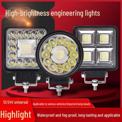 24v Super Bright LED Headlights for Engineering Machinery, Excavators, Forklifts, Shovels, and More.