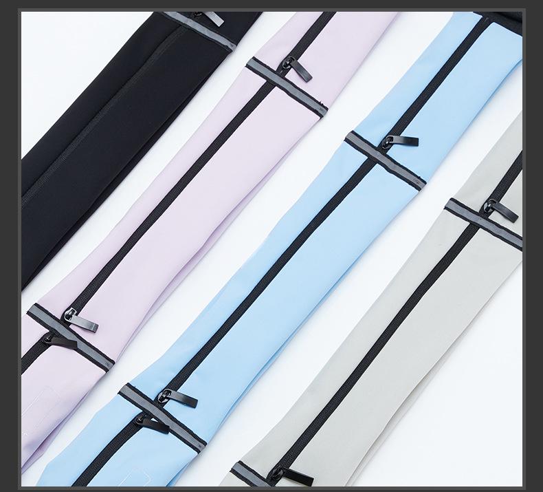 Unisex Elastic Running Waist Pack - Multi-Functional Fitness Belt for Marathon & Sports