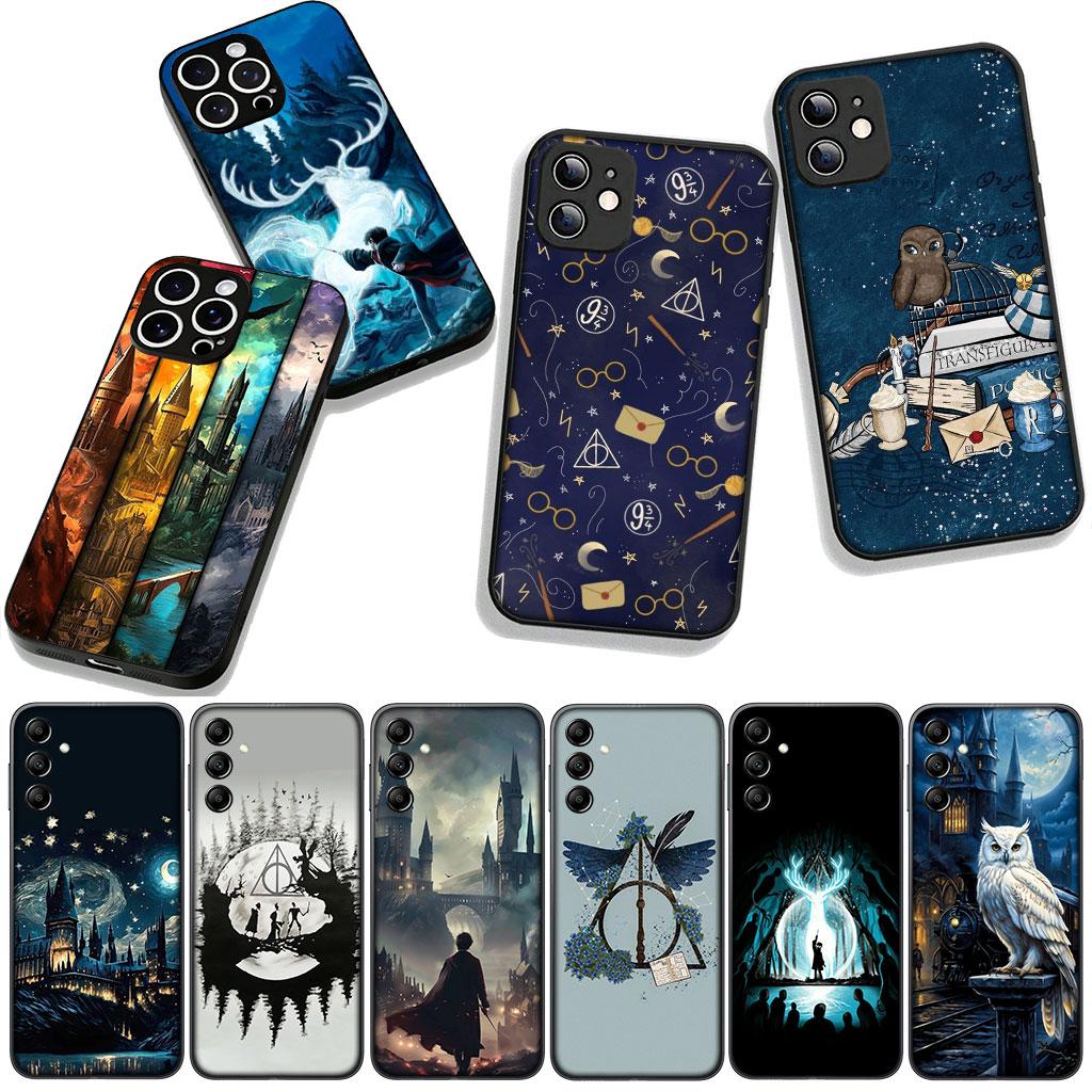 Movie Harries Wand Art Potters Phone Cover Case for OPPO A54 A40 A60 A80 A18 A16 A17 A38 A78 A79 A57 A55 A96 A15 A12 Casing