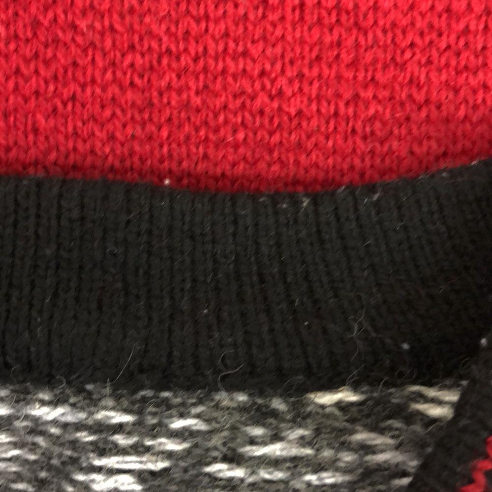 OLD 90s Tyrone Carcardigan Knit Jacket Red Women Used