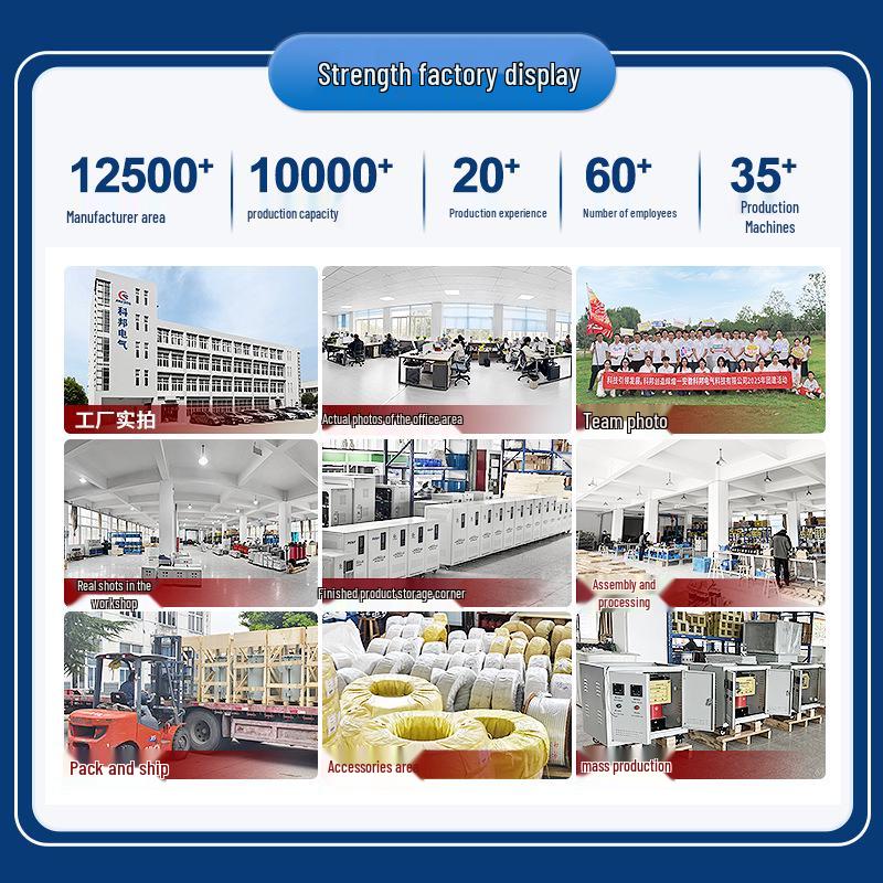 Three-Phase Energy-Saving Step-Up Transformer 380V/415V to 440V/480V