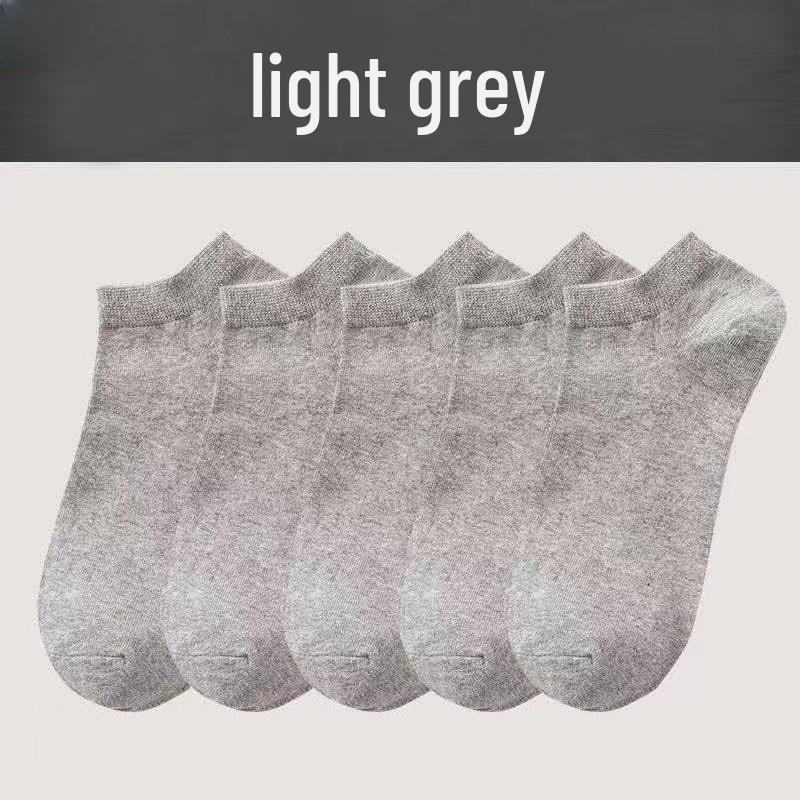 

Мужские носки средней длины: Впитывающие пот, дезодорирующие и антибактериальные, дышащие однотонные спортивные носки для весны и лета. 1 Pair/Free Size