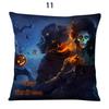 Luxurious Cotton Linen Square Halloween Pattern Throw Pillow Case Cover For A Timeless And Elegant Home Decor