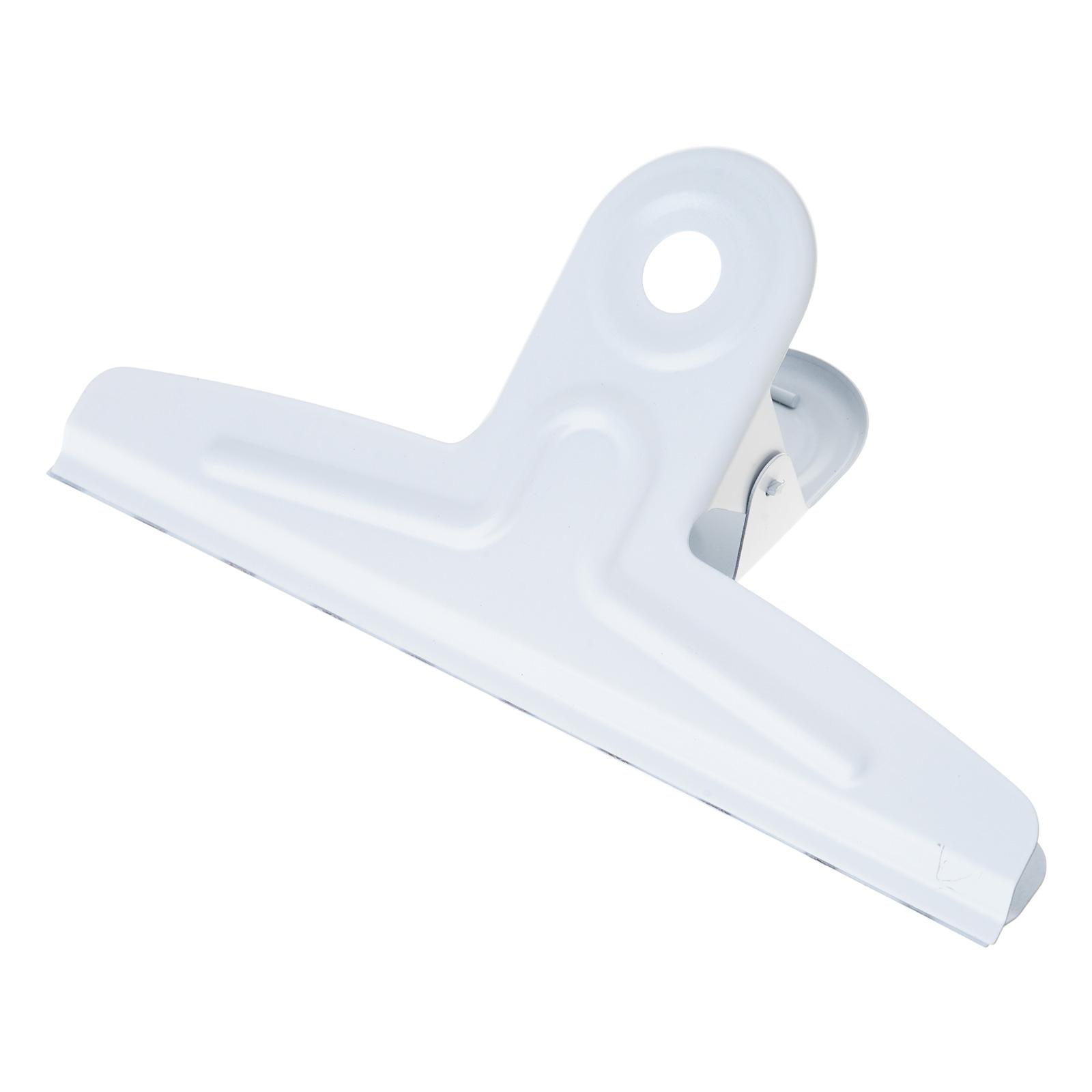 

Металлическая скрепка для бумаги длиной 200 мм, большая скрепка для бумаг, зажим для файлов из нержавеющей стали для пакетов с едой, чертежной доски, офисная принадлежность белый