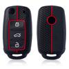 New Fashion Silicone Car Key Cover For Vw Volkswagen Polo Tiguan Passat B5 B6 B7 Golf 4 5 6 Mk6 Jetta Lavida Skoda Octavia Seat