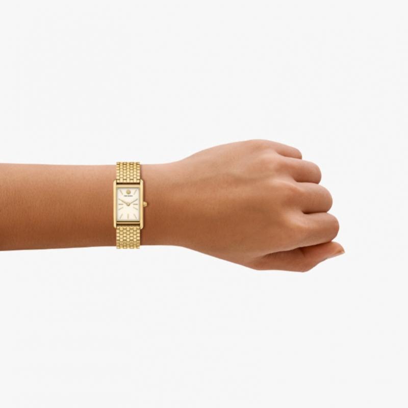 Tory Burch Women S Metal Square Watch The Eleanor Tbw1152
