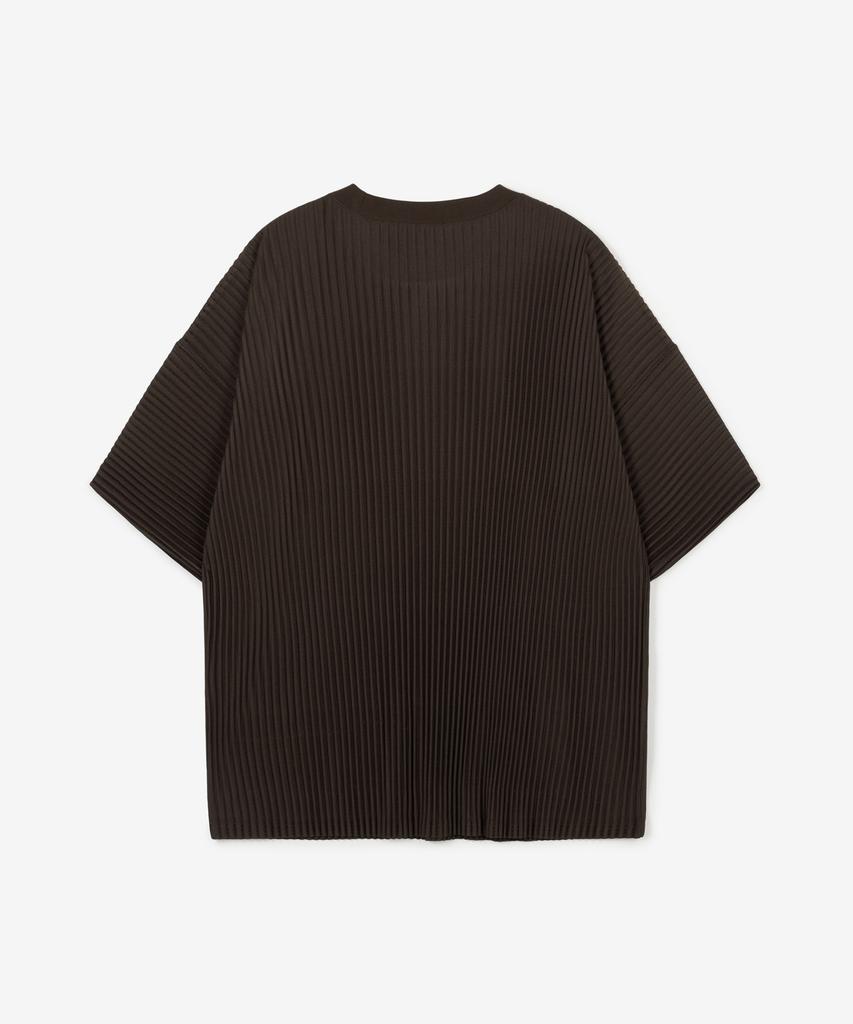 Tienjiti Yoyogi Pleats Tee (Brown) Tnts6E213W2