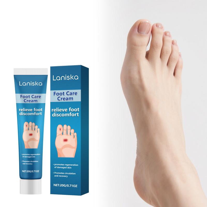 Laniska Foot Care Cream Gentle Cleansing For The Feet, Moisturizing And Smoothing The Skin, Daily Massage Cream
