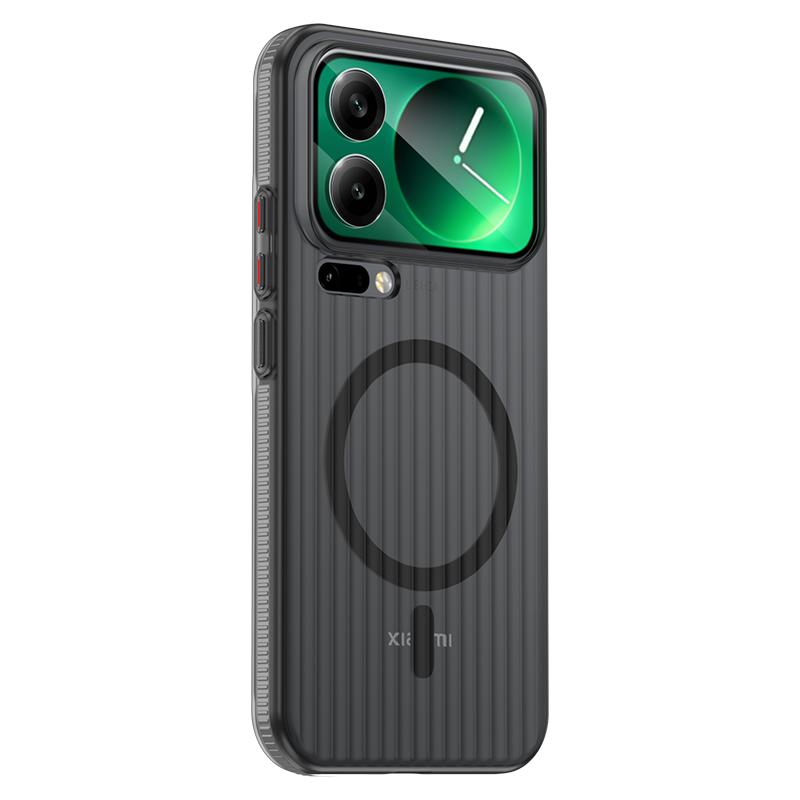 Pour Xiaomi Mi 17 Pro Max Coque Rigide PC Transparente Magnétique MagSafe Antidérapante Housse de Protection Arrière Pour Xiaomi Mi 17 17Pro Ultra