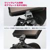 Ulanzi F22 Camera Monitor Mount Quick Release Fluid Head with Mini Double Ball Monitor Holder with Rotation Adapter and Wrench for DSLR Camera LED