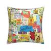 Pillowcase Bedroom Cushion Cover Decoration Home Decor Living Room Sofa Graffiti