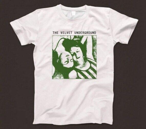 Футболка The Velvet Underground 870 Ретро Белая FL0678 Унисекс XXXL