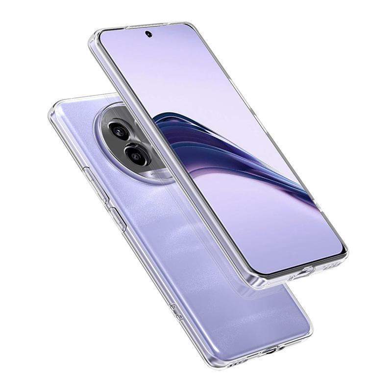 Geeignet für OPPO RENO 15F ultradünne transparente Handyhülle RENO 13A hohe Transparenz TPU eisempfindlich Anti-Gelb weiche Hülle