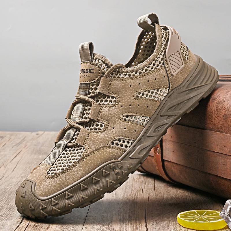 Fashion CYYTL Men Shoes Outdoor Summer Sneakers Casual Tennis Breathable Mesh Hiking Sport Running Platform Luxury Designer Work Fashion