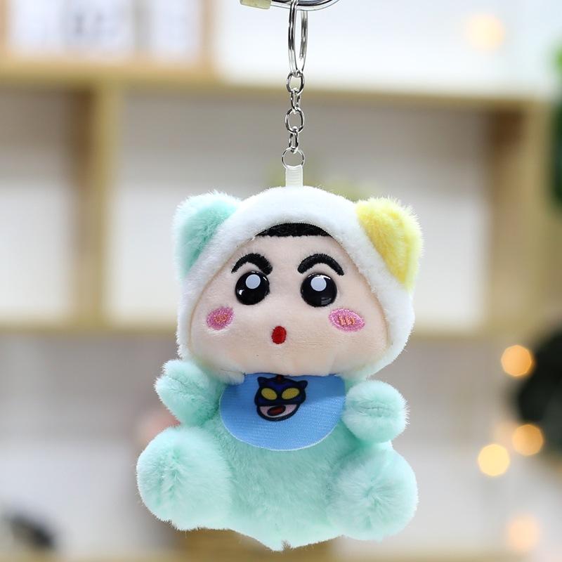 

Cute Cute Craft Crayon Shin-chan Pendant Plush Toy Doll Bag Hanging Decoration Keychain Doll 12cm