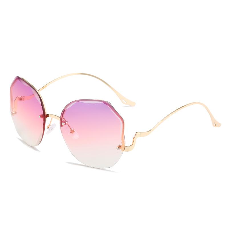 JYL Sunglasses Cat Eye Sharp Corner Small Frame Uv Protection Trendy Use 9281 A-14729 янтарь