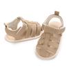 Casual Solid Breathable Sandals For Baby Boys Lightweight Comfortable Anti Slip Sandals For Indoor Outdoor Spring