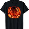 Count Dracula Face Portrait - Lit Jack O Lantern T-Shirt
