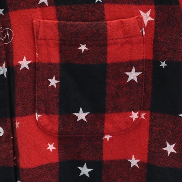 Uniform Experiment Made In Japan Check Pattern Long Sleeve Button Down Flannel Shirt Men's Used