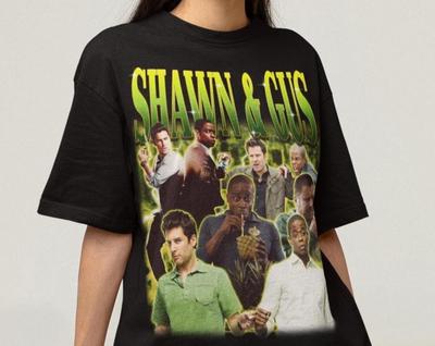 Unisex Shawn und Gus Shirt - Psych TV-Serie T-Shirt, Shawn Spencer Tee, Sitcom Geschenke