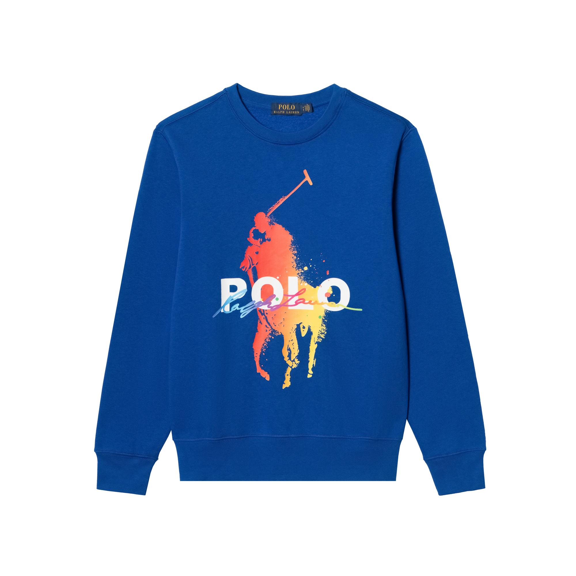 Polo Ralph Lauren Apdrukāts Raksts Apaļš