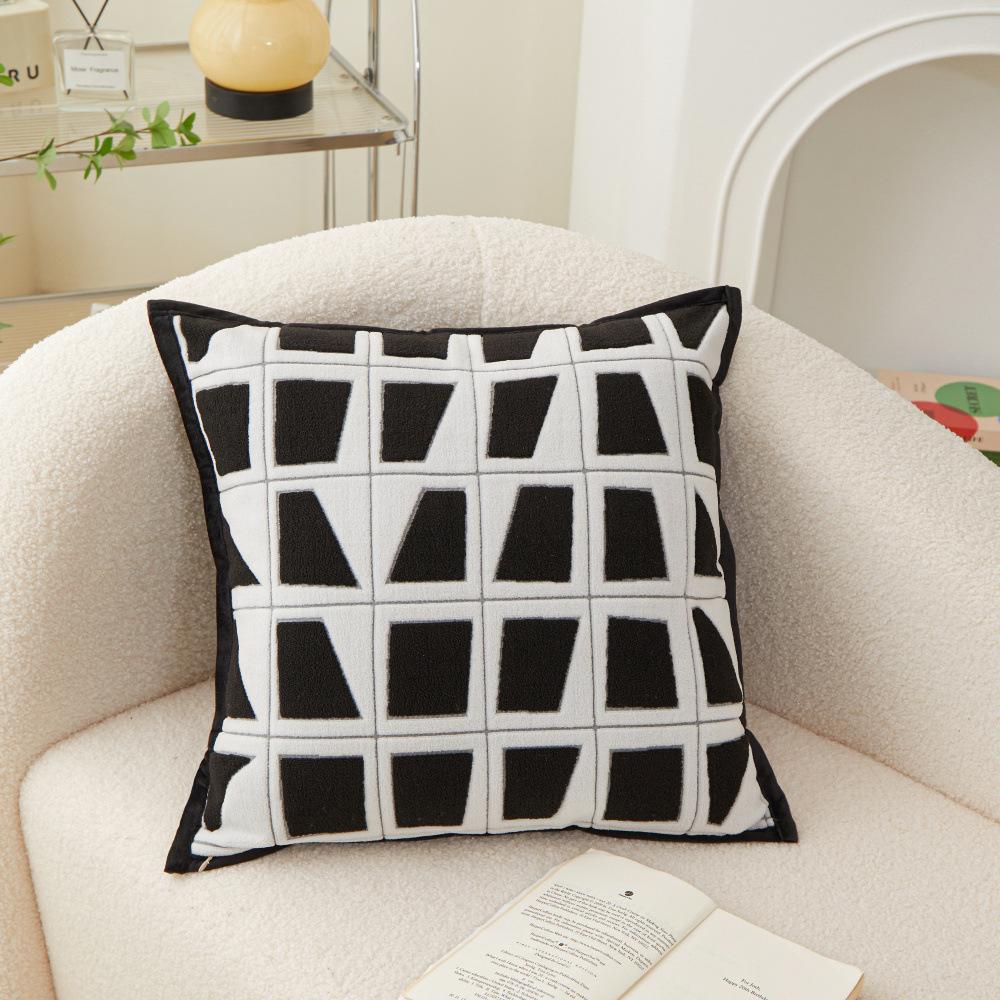 

Pillow Sofa, High-end, Light Luxury, Core-containing Sofa, Large Backrest 48x48cm Pillow Cover